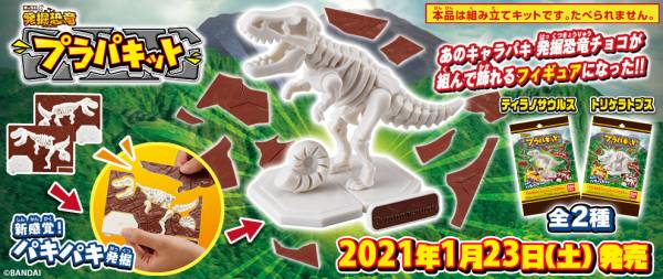 BANDAI 巧克力發掘恐龍模型 暴龍  BANDAI,巧克力發掘恐龍模型,暴龍, 