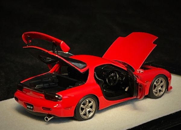 PGM 1/64 馬自達 MAZDA RX-7 RED 全合金可開 PGM-640804A 標準版&豪華版 分別販售 PGM 1/64 馬自達 MAZDA RX-7 RED 全合金可開 PGM-640804A 標準版&豪華版 分別販售