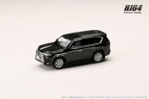 (預購) Hobby JAPAN 1/64 LEXUS LX600 EXECUTIVE - Black Interior 黑內裝 Graphite Black 石墨黑 HJ641061BGK 20251107 Hobby JAPAN 1/64 LEXUS LX600 EXECUTIVE - Black Interior 黑內裝 Graphite Black 石墨黑 HJ641061BGK