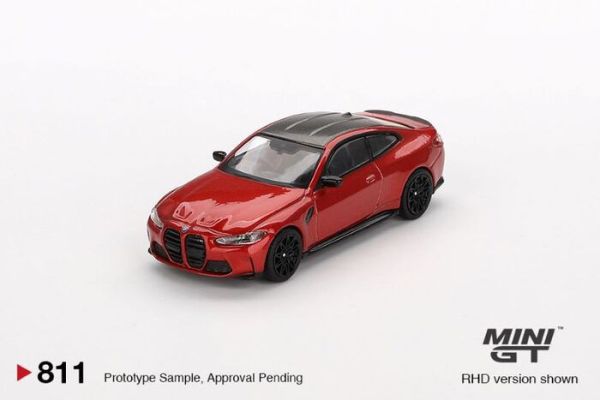 MINIGT 1/64 寶馬 BMW M4 Competition G82 薩基爾橘 MGT00811-L MINIGT 1/64 寶馬 BMW M4 Competition G82 薩基爾橘 MGT00811-L