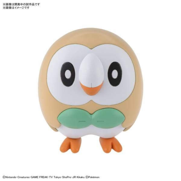BANDAI 精靈寶可夢 神奇寶貝 Pokemon PLAMO 快組系列 010 木木梟 組裝模型 BANDAI,精靈寶可夢,神奇寶貝,Pokemon,PLAMO,快組系列,010,木木梟,組裝模型,