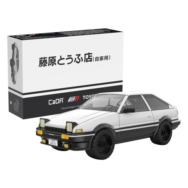 CaDA 1/35 頭文字D 藤原拓海 豐田 Toyota AE86 trueno CaDA 1/35 頭文字D 藤原拓海 豐田 Toyota AE86 trueno