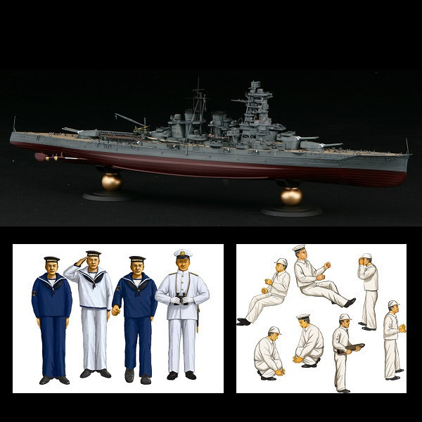 1/350 高速戰艦 金剛 付帝国海軍乘組員軍官水兵組 FUJIMI 富士美 組裝模型 FUJIMI,1/350,日本海軍,航空母艦,加賀,PREMIUM,全艦底,中途島,