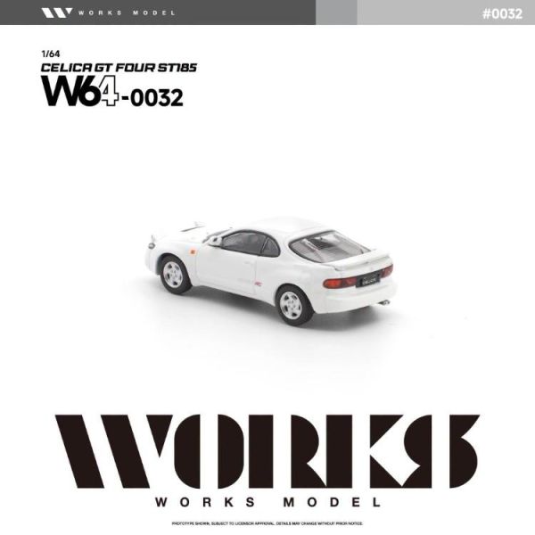 (預購) WORKS MODEL 1/64 豐田 TOYOTA CELICA GT FOUR ST185 W640032 20260708 WORKS MODEL 1/64 豐田 TOYOTA CELICA GT FOUR ST185 W640032