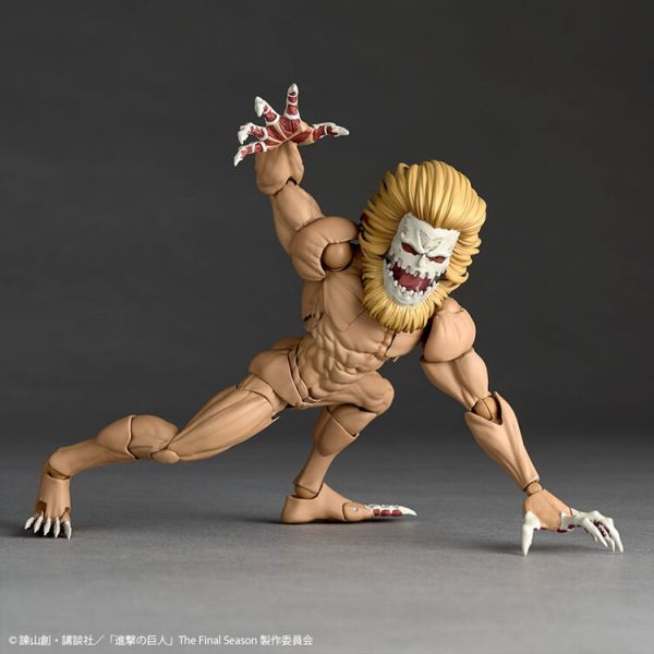 (預購) KAIYODO 海洋堂 REVOLTECH 驚奇山口 進擊的巨人 顎之巨人 可動完成品 20250930 (預購) KAIYODO 海洋堂 REVOLTECH 驚奇山口 進擊的巨人 顎之巨人 可動完成品