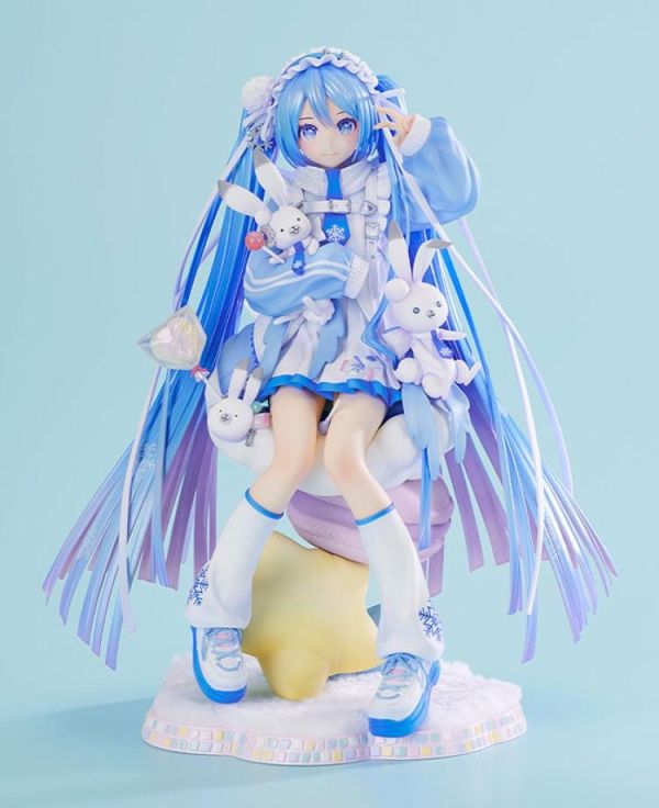 (預購) Good Smile 1/7 初音未來 雪未來 Yukiiro Pop Ver. PVC完成品 20260315 Good Smile 1/7 初音未來 雪未來 Yukiiro Pop Ver. PVC完成品