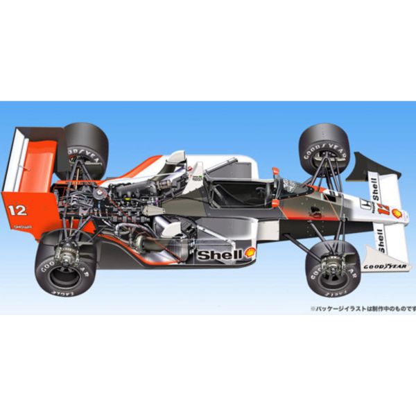 PLATZ 1/12 BX12002 方程式系列 麥拉倫 MP4/4 1988 世界冠軍 組裝模型 PLATZ 1/12 BX12002 方程式系列 麥拉倫 MP4/4 1988 世界冠軍 組裝模型