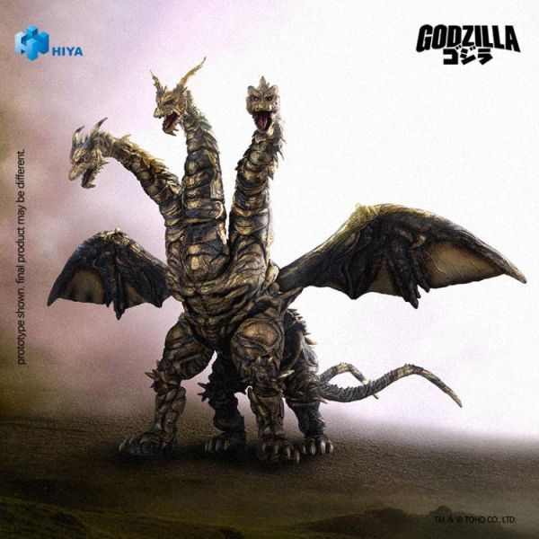 (預購) Hiya Toys E.B.S. 哥吉拉最後戰役 Monster X凱薩基多拉 可動完成品 EBG0290 20260617 Hiya Toys E.B.S. 哥吉拉最後戰役 Monster X凱薩基多拉 可動完成品 EBG0290
