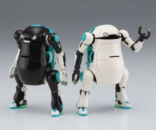 HASEGAWA 1/35 MechatroWeGo No.02 牛奶＆可可 組裝模型 HASEGAWA,1/35,MechatroWeGo,No.02,牛奶,＆,可可,組裝模型,