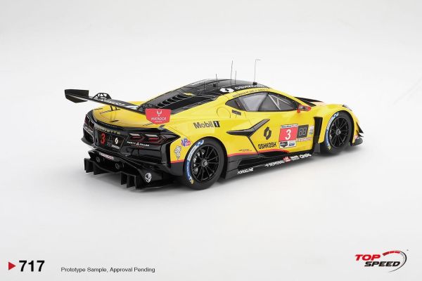 (預購) TOP SPEED 1/18 雪佛蘭 Chevrolet Corvette Z06 GT3.R #3 Corvette Racing by Pratt Miller Motorsports 2026 IMSA Daytona 24 Hrs TS0717 20260824 TOP SPEED 1/18 雪佛蘭 Chevrolet Corvette Z06 GT3.R #3 Corvette Racing by Pratt Miller Motorsports 2026 IMSA Daytona 24 Hrs TS0717