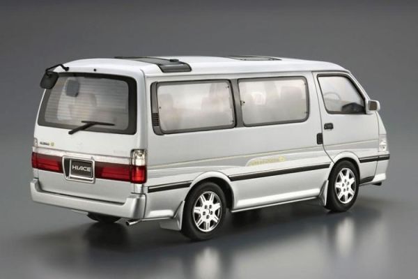 (預購) AOSHIMA 1/24 #133 豐田 KZH100G Hiace Super Custom G "99 組裝模型 20260623 AOSHIMA 1/24 #133 豐田 KZH100G Hiace Super Custom G "99 組裝模型