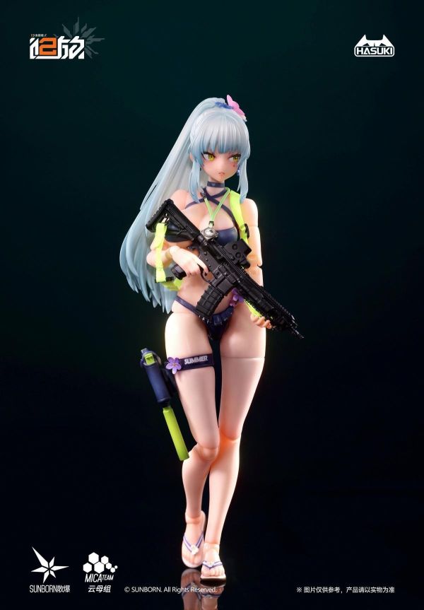 (預購) HASUKI 1/12 少女前線2：追放 蔚藍軌跡 可露凱 組合版 可動完成品 PA013 20261008 HASUKI 1/12 少女前線2：追放 蔚藍軌跡 可露凱 組合版 可動完成品 PA013