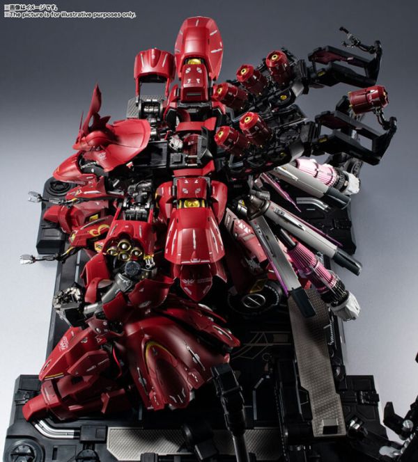 BANDAI METAL STRUCTURE 解體匠機 MSN-04 沙薩比 機動戰士鋼彈 逆襲的夏亞 BANDAI METAL STRUCTURE 解體匠機 MSN-04 沙薩比 機動戰士鋼彈 逆襲的夏亞