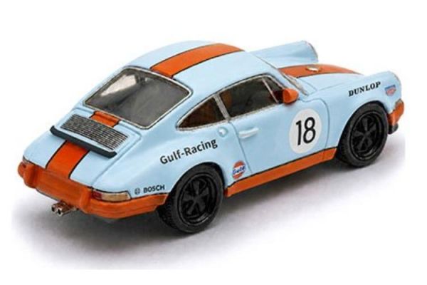 (預購) POP RACE × ENIGMA 1/64 SINGER RACING ORANGE/BLUE #18 PRE037 20260707 POP RACE × ENIGMA 1/64 SINGER RACING ORANGE/BLUE #18 PRE037