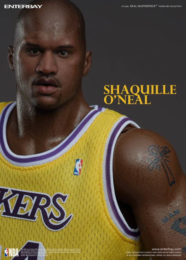 絕版斷貨中 ENTERBAY 1/6 NBA 湖人隊 Shaquille O'Neal 俠客歐尼爾 可動公仔 ENTERBAY,1/6,NBA,湖人隊,Shaquille O'Neal,俠客歐尼爾,可動,公仔,俠客,歐尼爾,大掃帚,