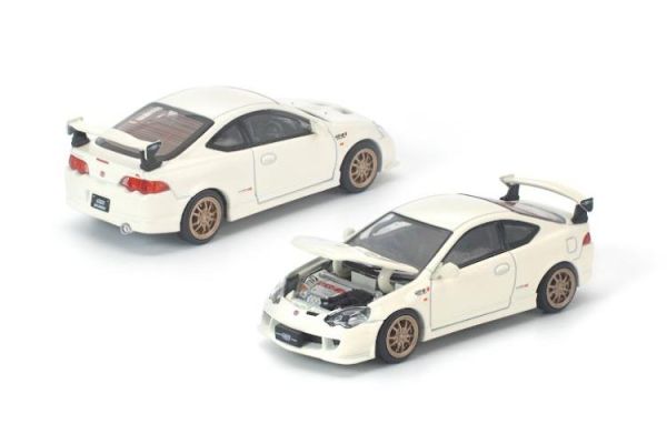 (預購) POP RACE 1/64 本田 Honda DC5 MUGEN WHITE PR640306 20260319 POP RACE 1/64 本田 Honda DC5 MUGEN WHITE PR640306