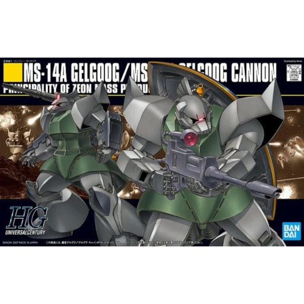 BANDAI 1/144 HGUC 076 量產型蓋古克/加農 機動戰士鋼彈 0083 星塵作戰回憶錄 組裝模型 BANDAI,1/144,HGUC,076,量產型,蓋古克,加農,機動戰士鋼彈,0083,星塵作戰,回憶錄,組裝模型,