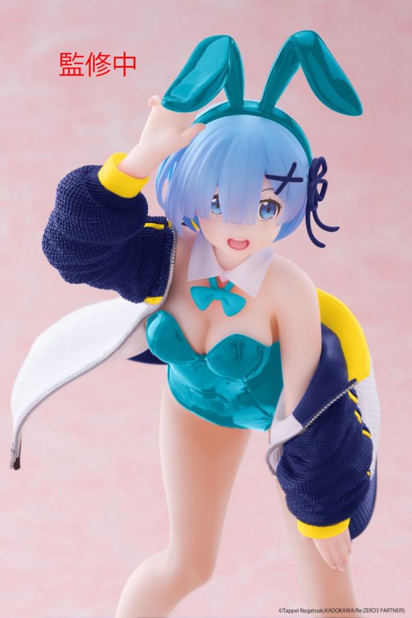 TAITO 景品 Re:從零開始的異世界生活 Coreful Figure 雷姆 夾克 兔女郎Ver. Renewal 2507 TAITO 景品 Re:從零開始的異世界生活 Coreful Figure 雷姆 夾克 兔女郎Ver. Renewal