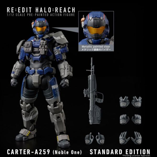 1000toys 1/12 RE:EDIT 最後一戰:瑞曲之戰 CARTER-A259 Noble One 可動完成品 1000toys 1/12 RE:EDIT 最後一戰:瑞曲之戰 CARTER-A259 Noble One 可動完成品
