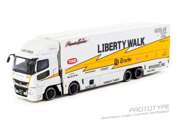 (預購) 限量 TARMAC 1/64 三菱 Mitsubishi Fuso Super Great 自由之步 LB TRUCKS  T64T-TL001-LBY 20251219 限量 TARMAC 1/64 三菱 Mitsubishi Fuso Super Great 自由之步 LB TRUCKS  T64T-TL001-LBY