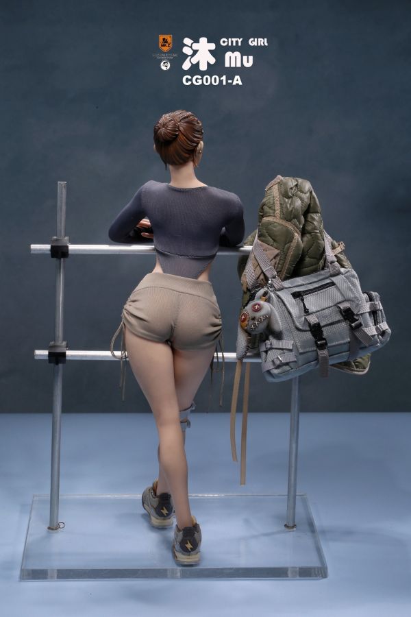 Mr.Z 1/6 模型工作室城市系列第一彈 城市少女 CG001-A 沐 可動完成品 Mr.Z 1/6 模型工作室城市系列第一彈 城市少女 CG001-A 沐 可動完成品