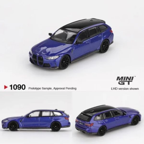 (預購) MINIGT 1/64 寶馬 BMW M3 Competition Touring Portimao Blue Metallic LHD MGT01090-L 20251016 MINIGT 1/64 寶馬 BMW M3 Competition Touring Portimao Blue Metallic LHD MGT01090-L