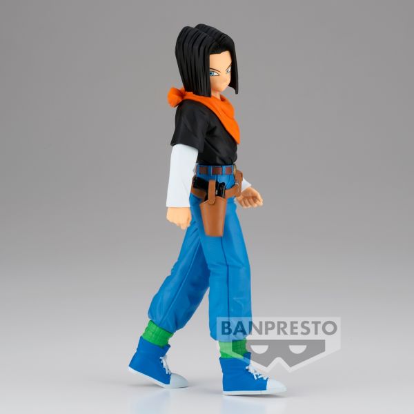 BANPRESTO 景品 SOLID EDGE WORKS THE出陣 七龍珠Z 人造人17號 BANPRESTO 景品 SOLID EDGE WORKS THE出陣 七龍珠Z 人造人17號