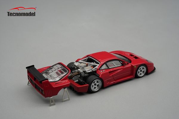 Tecnomodel 1/64 法拉利 Ferrari F40 LM 1996 Press version 紅色 Tecnomodel 1/64 法拉利 Ferrari F40 LM 1996 Press version 紅色