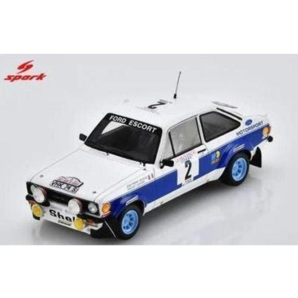 (預購) SPARK 1/43 福特 Ford Escort RS1800 No.2 Tour de Corse 1977 S9458 20260924 SPARK 1/43 福特 Ford Escort RS1800 No.2 Tour de Corse 1977 S9458
