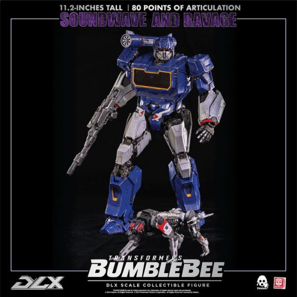 THREEZERO 變形金剛 大黃蜂 DLX 聲波及機械狗 可動完成品 THREEZERO 變形金剛 大黃蜂 DLX 聲波及機械狗 可動完成品