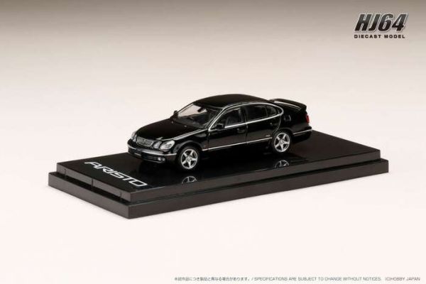 Hobby JAPAN 1/64 豐田 Toyota ARISTO V300 VERTEX EDITION 前期版 黑色 HJ642030BK Hobby JAPAN 1/64 豐田 Toyota ARISTO V300 VERTEX EDITION 前期版 黑色 HJ642030BK
