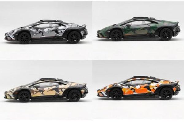 (預購) MINIGT 1/64 藍寶堅尼 Lamborghini Huracán Sterrato All Terrarin Set 一套4入販售 20260422 MINIGT 1/64 藍寶堅尼 Lamborghini Huracán Sterrato All Terrarin Set 一套4入販售