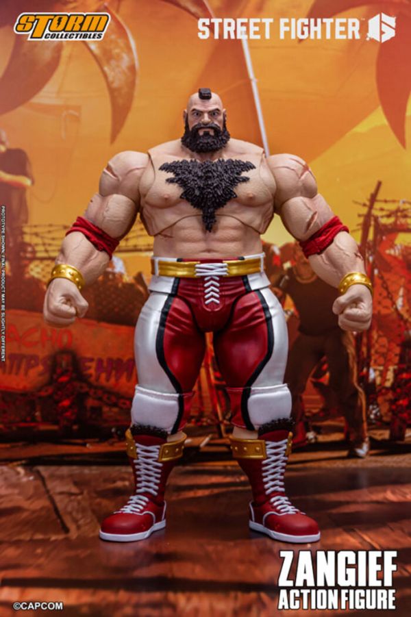 Storm Collectibles 快打旋風6 桑吉爾夫 可動完成品 Storm Collectibles 快打旋風6 桑吉爾夫 可動完成品