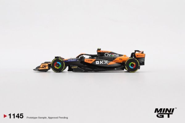 (預購) MINIGT 1/64 麥拉倫 車隊 McLaren MCL38 #4 Lando Norris 2024 F1  2024 Hungarian GP 2nd Place 蘭多 諾利斯 匈牙利站 亞軍 吊卡版 MGT01145-BL 20251030 MINIGT 1/64 麥拉倫 車隊 McLaren MCL38 #4 Lando Norris 2024 F1  2024 Hungarian GP 2nd Place 蘭多 諾利斯 匈牙利站 亞軍 吊卡版 MGT01145-BL