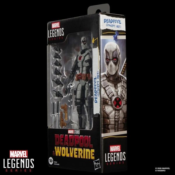 (預購) Hasbro 孩之寶 漫威6吋傳奇人物 - 死侍電影 Deadpool (Concept Art) 20260913 Hasbro 孩之寶 漫威6吋傳奇人物 - 死侍電影 Deadpool (Concept Art)