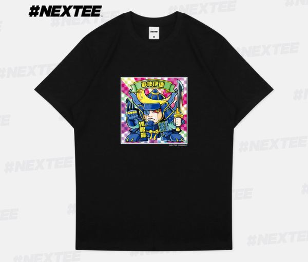 NEXTee KIRAKIRABUSI 戰神伊達 短袖T恤 黑色 NEXTee KIRAKIRABUSI 戰神伊達 短袖T恤 黑色