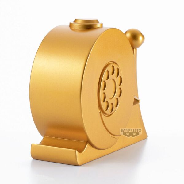 BANPRESTO 景品 航海王 SOFVIMATES 黃金電話蟲 2505 BANPRESTO 景品 航海王 SOFVIMATES 黃金電話蟲