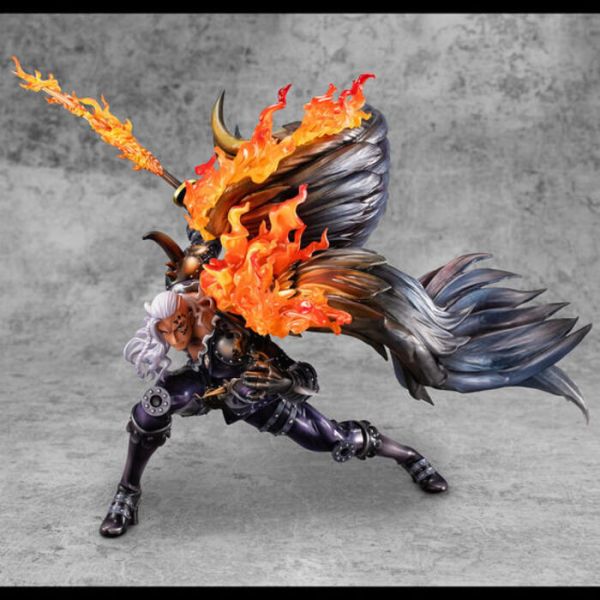 Megahouse P.O.P 航海王 WA-MAXIMUM 百獸海賊團 大看板 火禍 KING PVC完成品 Megahouse P.O.P 航海王 WA-MAXIMUM 百獸海賊團 大看板 火禍 KING PVC完成品