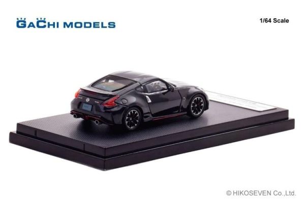 (預購) GACHI MODELS 1/64 日產 Nissan Fairlady Z nismo (Z34) 2014 Diamond Black 鑽石黑 GM64002BK 20260615 GACHI MODELS 1/64 日產 Nissan Fairlady Z nismo (Z34) 2014 Diamond Black 鑽石黑 GM64002BK