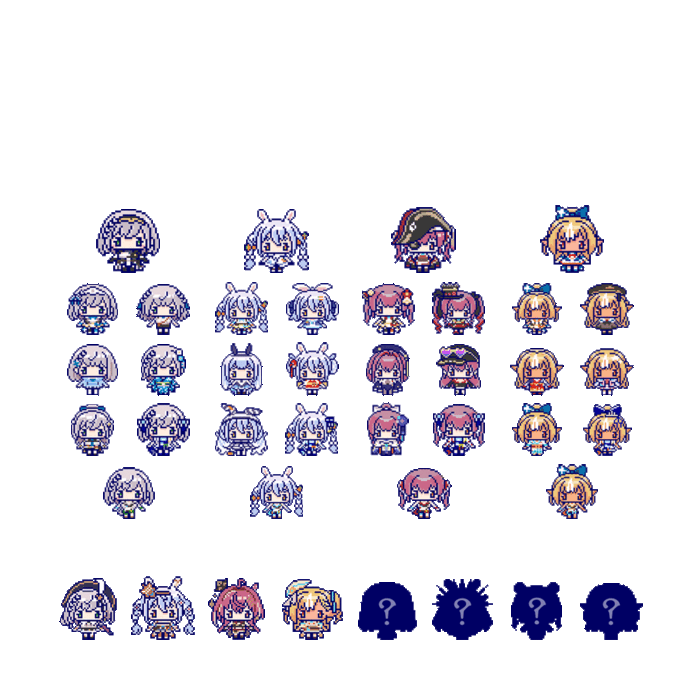 BANDAI 塔麻可吉 HOLOLIVE FANTASYTCHIx兔田佩克拉絨毛玩偶 BANDAI 塔麻可吉 HOLOLIVE FANTASYTCHIx兔田佩克拉絨毛玩偶