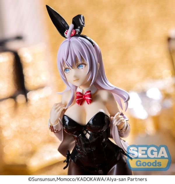 SEGA 景品 不時輕聲地以俄語遮羞的鄰座艾莉同學 Luminasta 艾利 兔女郎Ver. SEGA 景品 不時輕聲地以俄語遮羞的鄰座艾莉同學 Luminasta 艾利 兔女郎Ver.