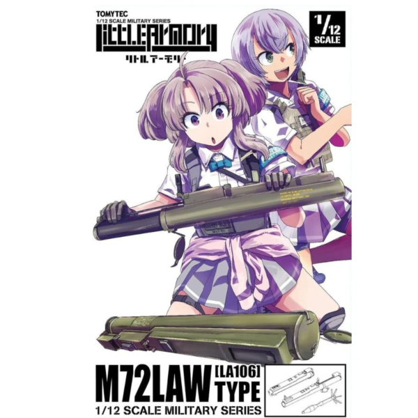 (預購) [再販] Tomytec 1/12 迷你武裝 LA106 M72LAW TYPE 組裝模型 20260624 [再販] Tomytec 1/12 迷你武裝 LA106 M72LAW TYPE 組裝模型