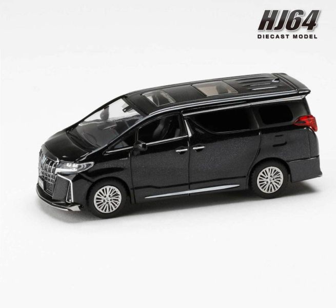 Hobby JAPAN 1/64 豐田 Toyota 阿法 ALPHARD 閃亮珍珠黑色 Hobby JAPAN 1/64 豐田 Toyota 阿法 ALPHARD 閃亮珍珠黑色
