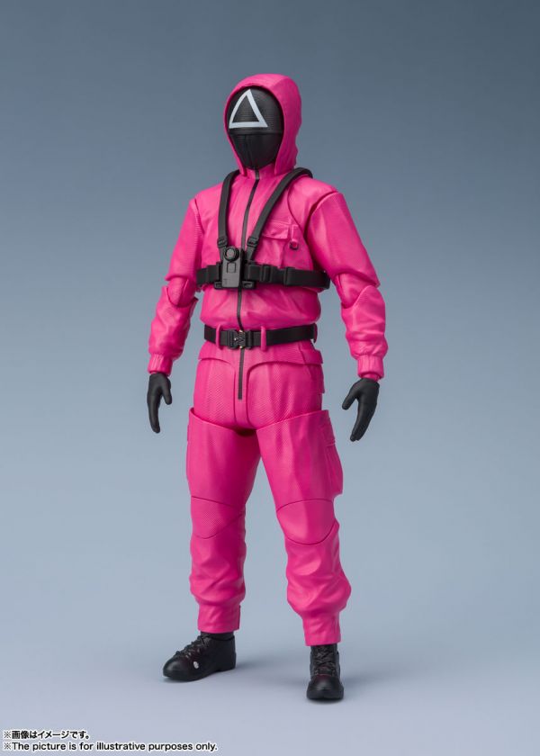 BANDAI S.H.Figuarts SHF 魷魚遊戲 工作人員 士兵 BANDAI,S.H.Figuarts,SHF,魷魚遊戲,工作人員,士兵,
