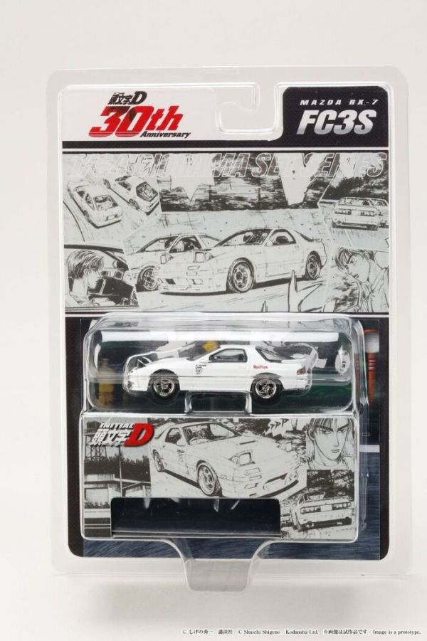 [吊卡版] 頭文字D 30周年紀念 Hobby JAPAN 1/64 馬自達 MAZDA RX-7 (FC3S) RedSuns / INITIAL D Ryosuke Takahashi VS Takumi Fujiwara HJDMD003A [吊卡版] 頭文字D 30周年紀念 Hobby JAPAN 1/64 馬自達 MAZDA RX-7 (FC3S) RedSuns / INITIAL D Ryosuke Takahashi VS Takumi Fujiwara HJDMD003A
