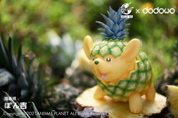動物星球 野菜妖精 鳳梨犬 菠蘿犬 靜態完成品 動物星球,野菜妖精,鳳梨犬,菠蘿犬,靜態完成品,