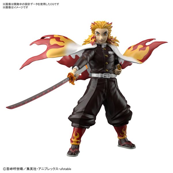 BANDAI 鬼滅之刃 炎柱 煉獄杏壽郎 組裝模型 BANDAI,鬼滅之刃,炎柱,煉獄杏壽郎,組裝模型,