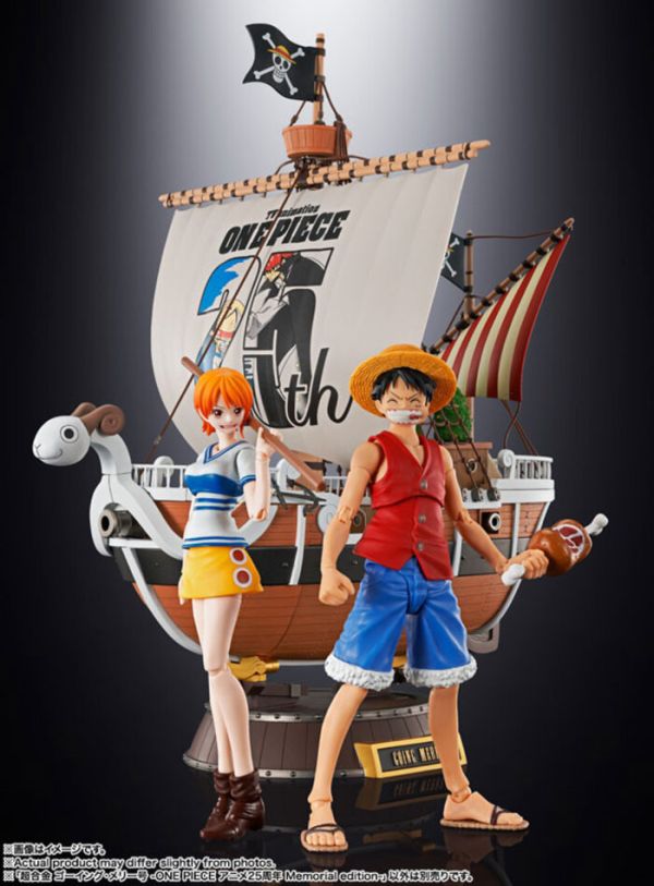 BANDAI 超合金 航海王 前進梅利號 動畫25週年 Memorial edition BANDAI 超合金 航海王 前進梅利號 動畫25週年 Memorial edition