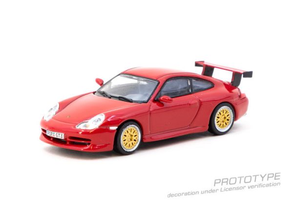 TARMAC WORKS 1/64 保時捷 Porsche 911 GT3 (type 996) Red T64G-069-RE TARMAC WORKS 1/64 保時捷 Porsche 911 GT3 (type 996) Red T64G-069-RE