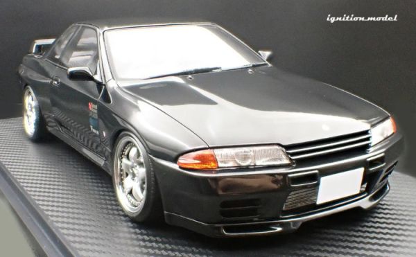 ignition model 1/18 頭文字D INITIAL D 日產 Nissan Skyline GT-R V-SpecII (BNR32) Black 中里毅 ignition model 1/18 頭文字D INITIAL D 日產 Nissan Skyline GT-R V-SpecII (BNR32) Black 中里毅